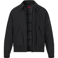 HUGO Herren Jacken schwarz unifarben von HUGO