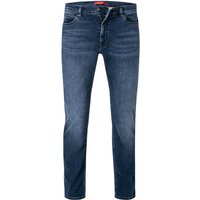 HUGO Herren Jeans blau Baumwoll-Stretch von HUGO