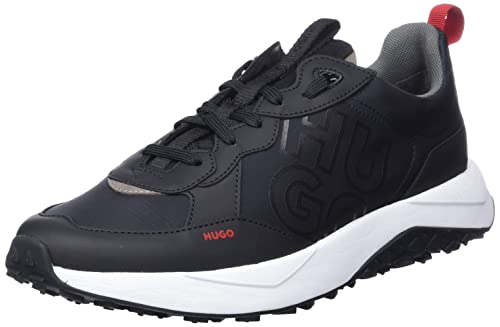 HUGO Herren Kane_Runn_nylg Running, Black1, 45 EU von HUGO