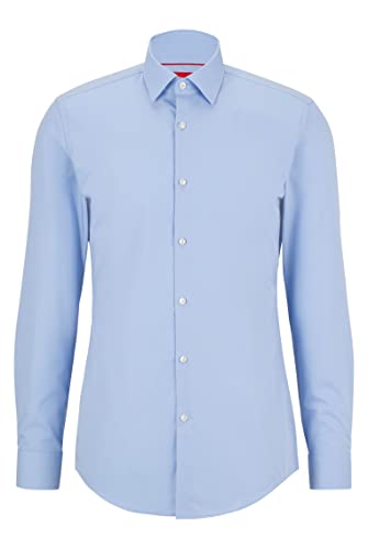 HUGO Herren C-Jenno Shirt, Light/Pastel Blue459, 44 von HUGO BOSS