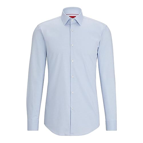 HUGO Herren Kenno Shirt, Light/Pastel Blue459, 42 EU von HUGO