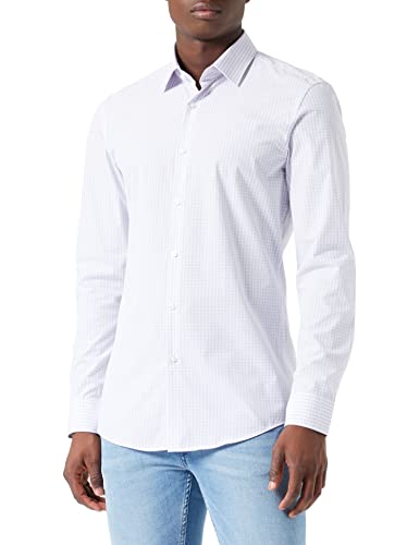 HUGO Herren Kenno Shirt, Light/Pastel Purple535, 42 EU von HUGO