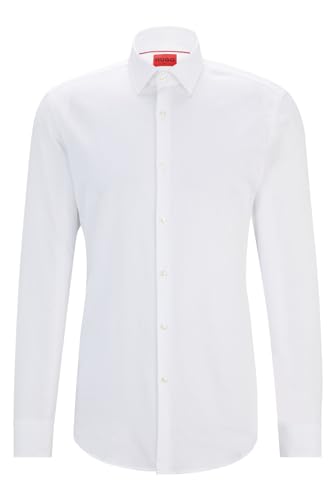 HUGO Herren Kenno Shirt, Open White199, 40 EU von HUGO