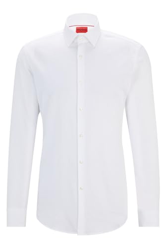 HUGO Herren Kenno Shirt, Open White199, 41 EU von HUGO