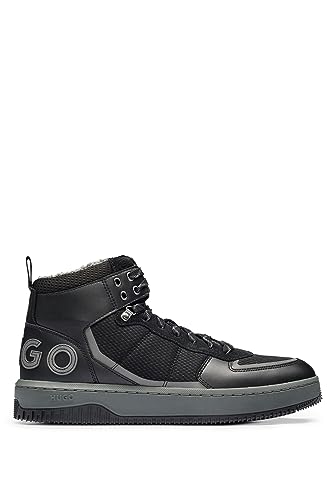 HUGO Herren Kilian_hito_hkmx High_Top, Schwarz, 42 EU von HUGO