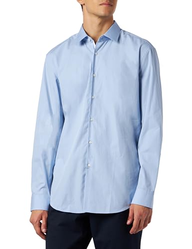 HUGO Herren Koey Shirt, Light/Pastel Blue459, 40 EU von HUGO