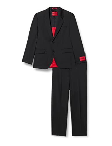 HUGO Herren Kris/Teagan231x Suit, Black1, 102 EU von HUGO