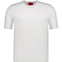 HUGO Herren T-Shirts weiß unifarben von HUGO