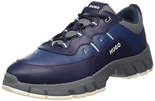 HUGO Herren Kyle_Runn_pppu Sneakers Dark Blue403 41 von HUGO