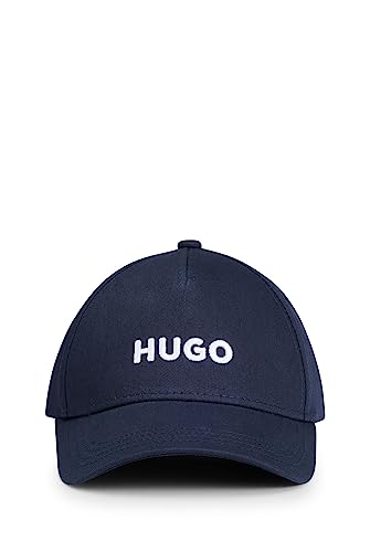 HUGO Herren Men-X 582-R Cap aus Baumwoll-Twill mit dreidimensionalem Logo Dunkelblau Stck von HUGO