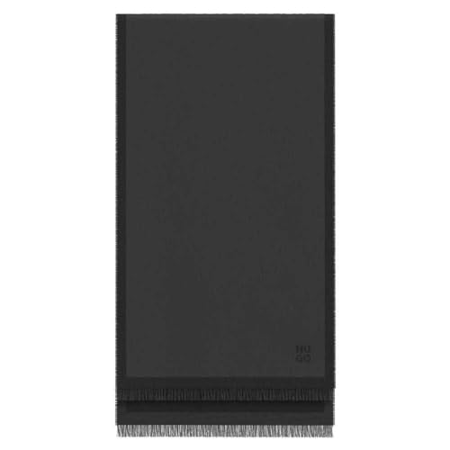 HUGO Herren Men-z 190 * 58 SCARF, Black1, ONESIZEZE EU von HUGO