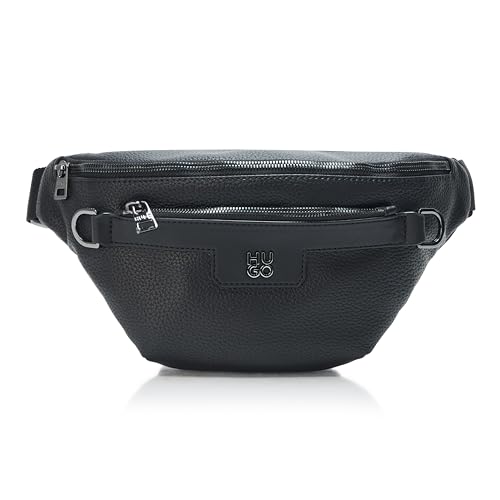 HUGO Herren Nesh Nylon Bumbag Hüfttasche, Outer Space Black von HUGO