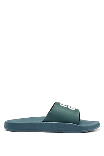 HUGO Herren Nil_Slid_mdtpu_n Slide, Dark Green, 41 EU von HUGO