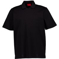 HUGO Herren Polo-Shirt schwarz von HUGO