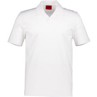 HUGO Herren Polo-Shirt weiß Slim Fit von HUGO