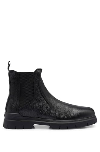 HUGO Herren Ryan_cheb_grlg Chelsea_Boot, Schwarz, 41 EU von HUGO