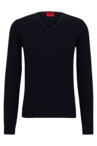 HUGO Herren San Vredo-m Sweater, Navy410, L EU von HUGO