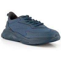 HUGO Herren Sneaker blau Textil & Canvas von HUGO
