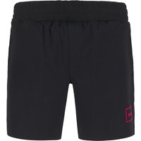 HUGO Herren Shorts schwarz Baumwolle & Mix unifarben von HUGO