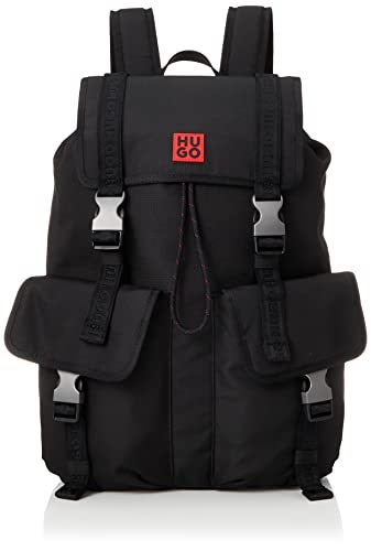 HUGO Herren Skyler_Backpack Rucksack Black1 One Size von HUGO