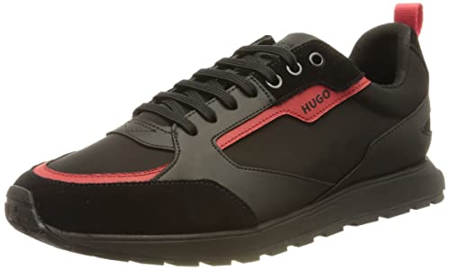 HUGO Herren Sneaker, Modern, Schwarz6, 45 EU von HUGO