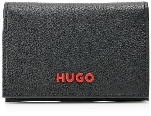 HUGO Subway 3.0_Bifold Herren Card Holder, Black1 von HUGO