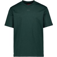 HUGO Herren T-Shirt grün Baumwolle von HUGO