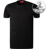 HUGO Herren T-Shirts schwarz Baumwolle von HUGO