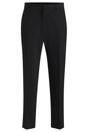 HUGO Herren Teagan251F3X Modern-Fit Hose aus Performance-Stretch-Twill Schwarz001 50 HUGO Herren Teagan251F3X Modern-Fit Hose aus Performance-Stretch-Twill Schwarz001 50 von HUGO