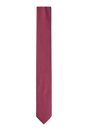 HUGO Herren Tie cm 6 Krawatte aus Seiden-Jacquard mit filigranem Muster Hellrosa Stck von HUGO