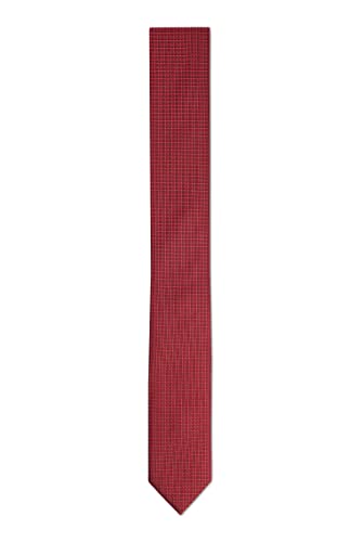 HUGO Herren Tie cm 6 Krawatte aus Seiden-Mix mit Jacquard-Muster Hellrosa Stck von HUGO