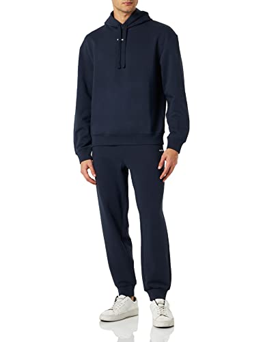 HUGO Herren Tracksuit_dapodayote Sweatshirt, Dark Blue405, L EU von HUGO