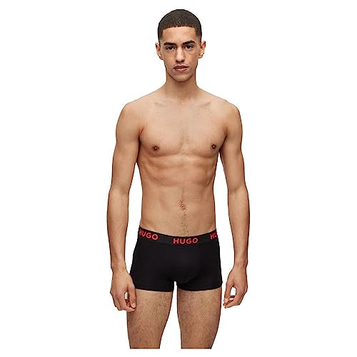 HUGO Herren Trunk Triplet Nebula Trunk, Black1, L von HUGO