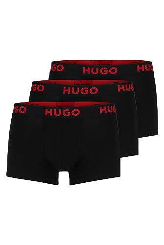 HUGO Herren Trunk Triplet Nebula Trunk, Black1, M von HUGO