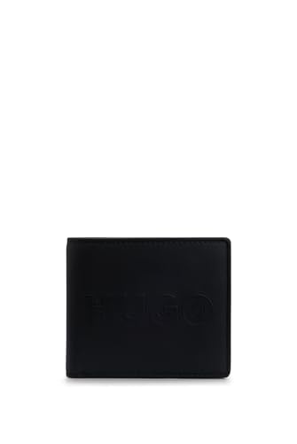 HUGO Tyler_4 cc Coin Herren Wallet, Black1 von HUGO