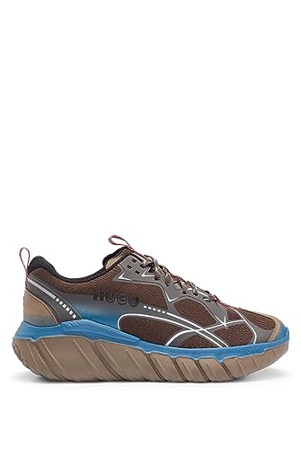 HUGO Herren Xeno_Runn_rfmx Running, Open Brown, 42 EU von HUGO