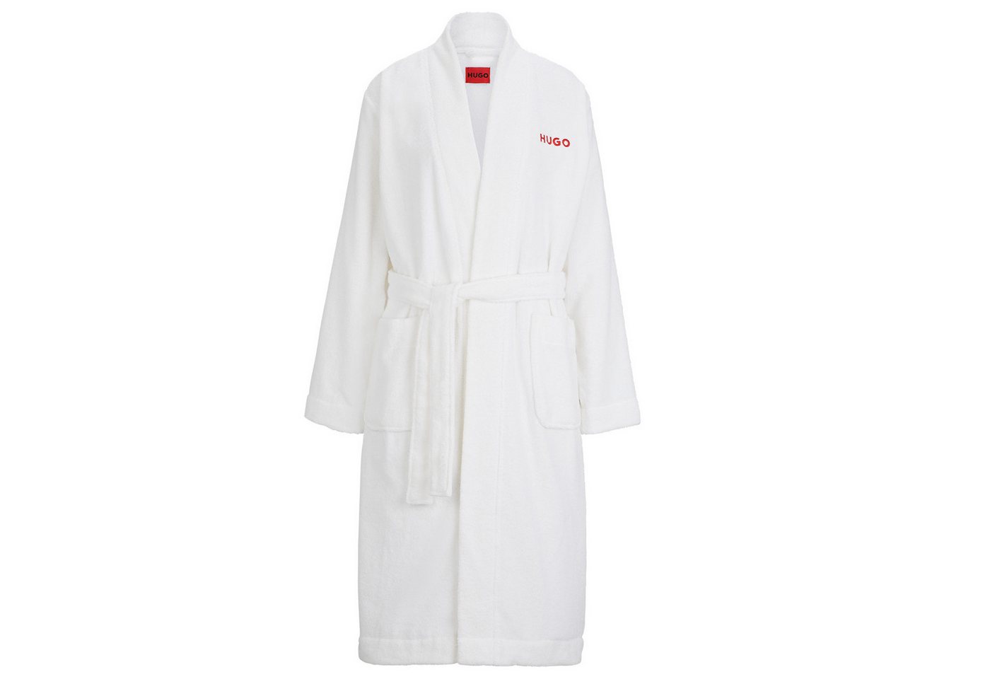 HUGO Herrenbademantel HUGO Herren Terry Dressing Gown Bademantel, Bindegürtel von HUGO