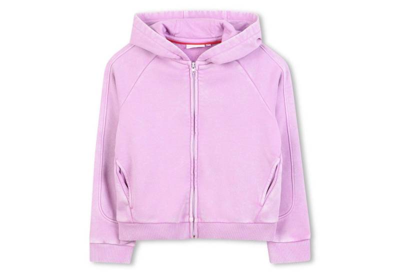 HUGO Hoodie HUGO Kids Kapuzen-Cardigan „Lila“ von HUGO