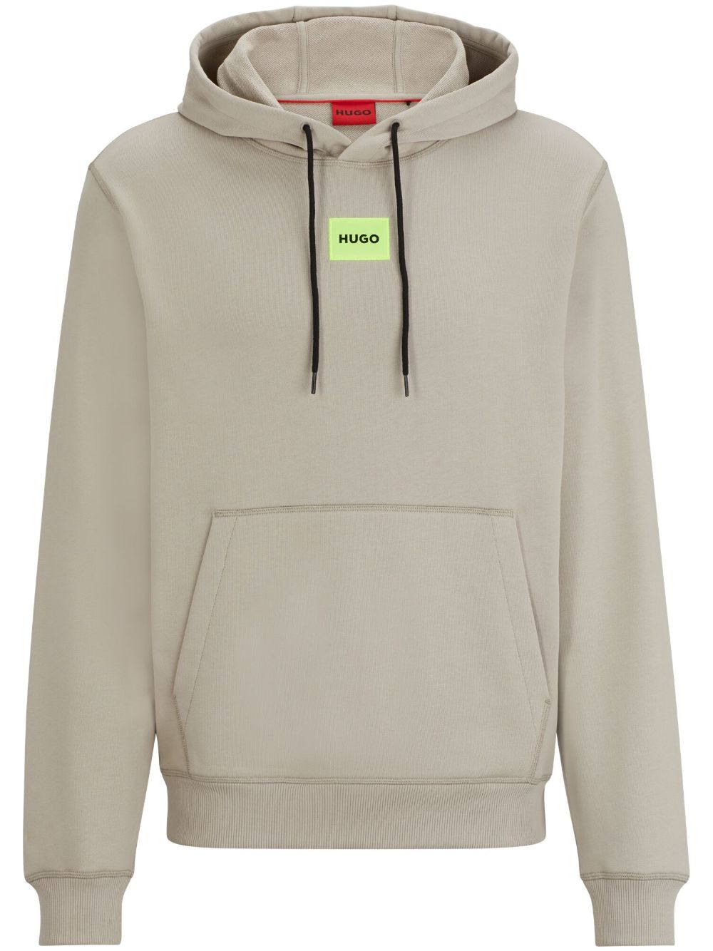 HUGO Hoodie mit Logo-Applikation - Nude von HUGO