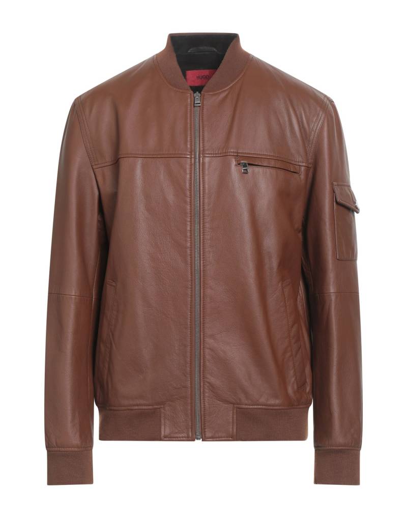 HUGO Jacke & Anorak Herren Braun von HUGO