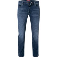 HUGO Herren Jeans blau Baumwoll-Stretch Slim Fit von HUGO