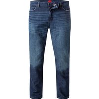 HUGO Herren Jeans blau Baumwoll-Stretch Slim Fit von HUGO