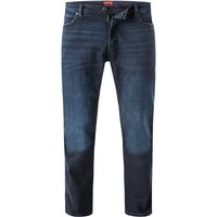 HUGO Herren Jeans blau Baumwoll-Stretch Slim Fit von HUGO