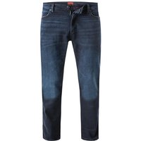 HUGO Herren Jeans blau Baumwoll-Stretch Slim Fit von HUGO