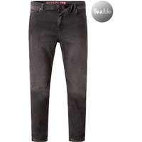 HUGO Herren Jeans grau Baumwolle Slim Fit von HUGO