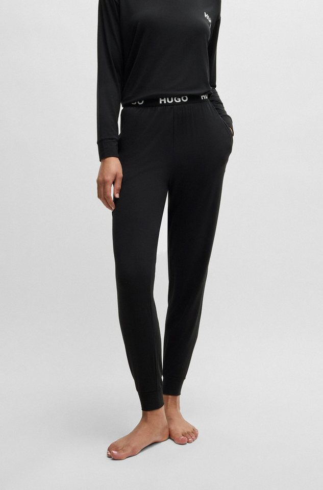 HUGO Schlafhose UNITE_PANTS mit Hugo Logo-Elastikbund von HUGO