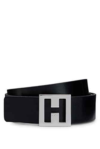 HUGO Damen Jodie Belt 3,5cm N. Gürtel, Black3, 75 EU von HUGO