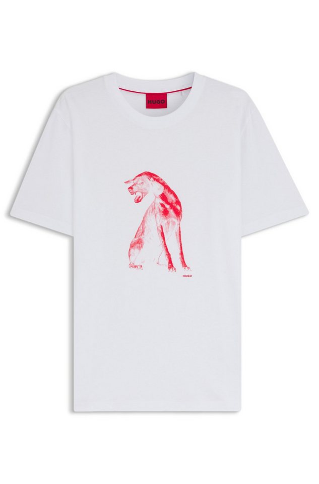 HUGO Kurzarmshirt Didug 10258299 01 von HUGO