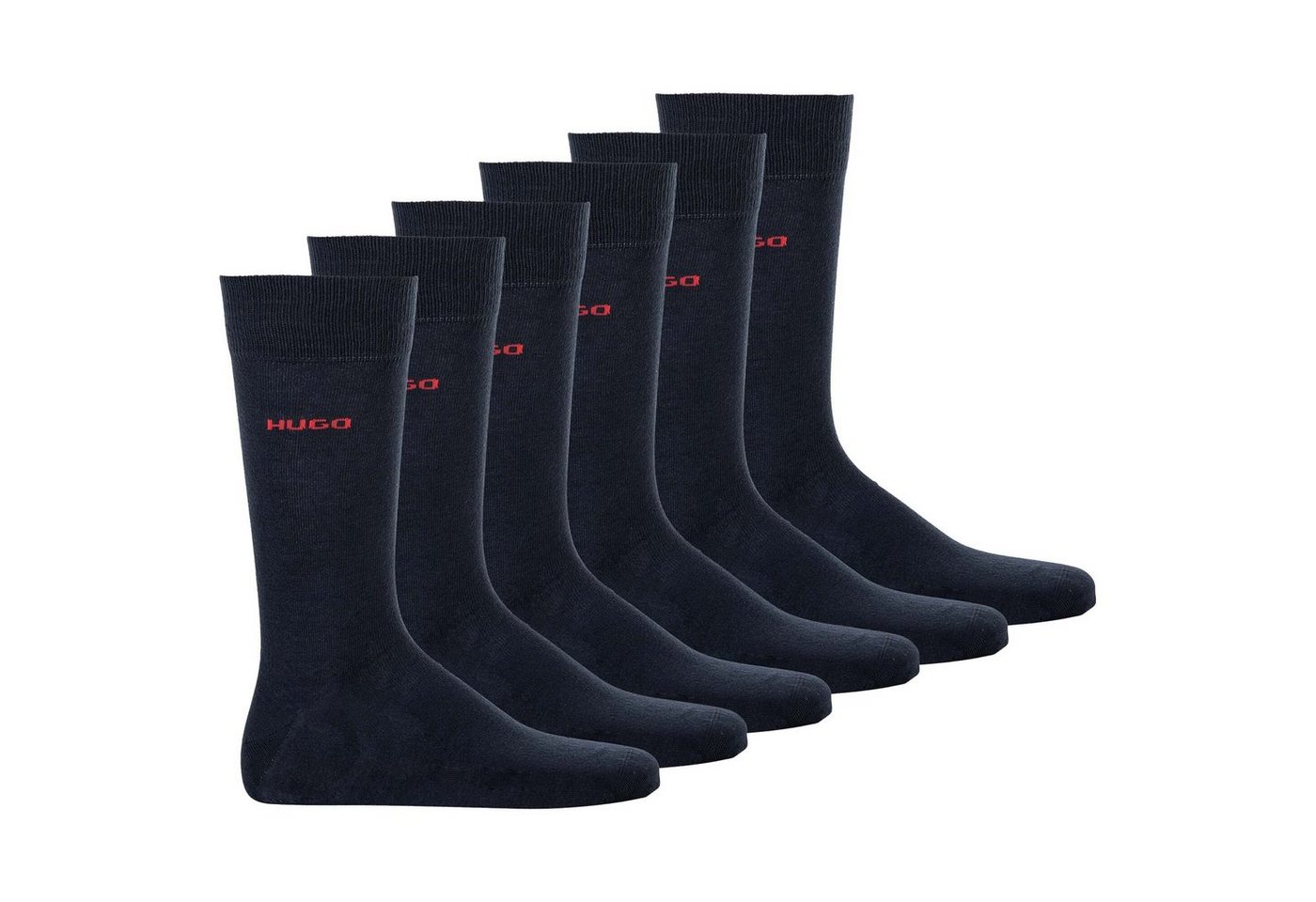 HUGO Kurzsocken Herren Socken, 6er Pack - RS Uni CC, Kurzsocken von HUGO