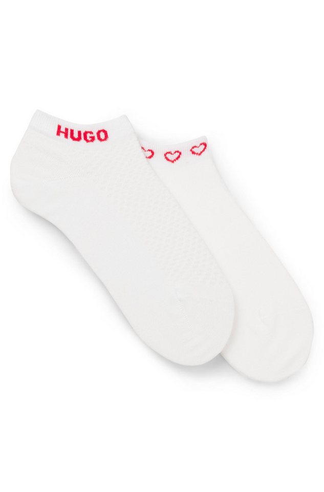 HUGO Kurzsocken Logos am Rand von HUGO